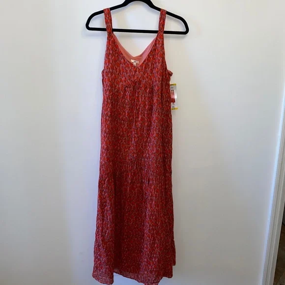NWT Joie Boho Cottage Core Tiered Maxi Dress - Picture 1 of 5